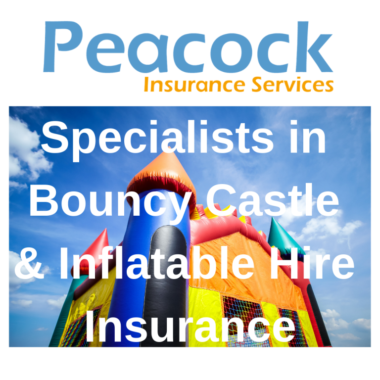 Bouncy Castle Insurance Experts Peacock Insurance