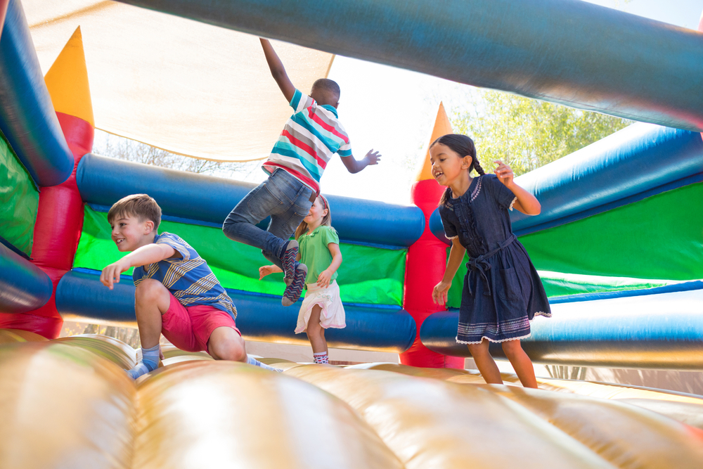 Bouncy castle & inflatable insurance this summer